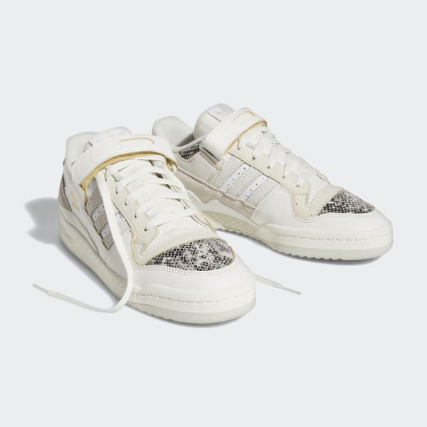 White Forum 84 Low Shoes