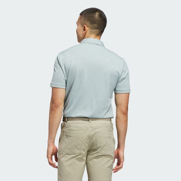 Groen ULTIMATE365 JACQUARD POLOSHIRT