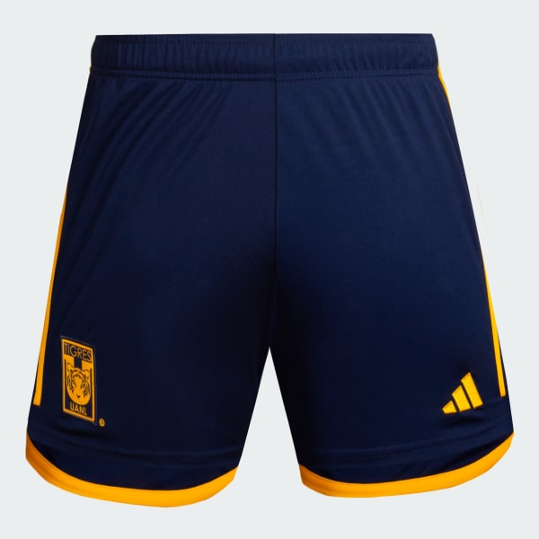 Azul Shorts Uniforme de Visitante Tigres UANL 23/24