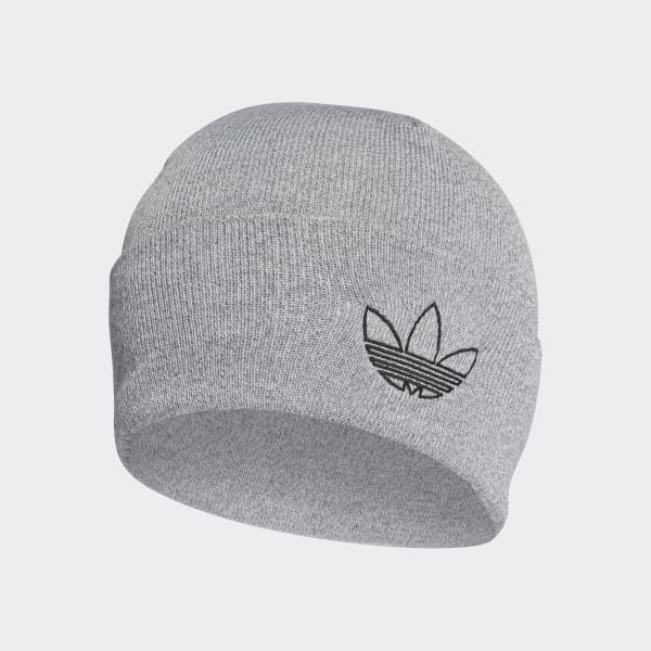 grey adidas beanie