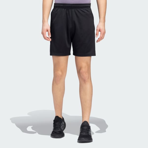 Black TRAIN ESSENTIALS BIG LOGO SHORTS