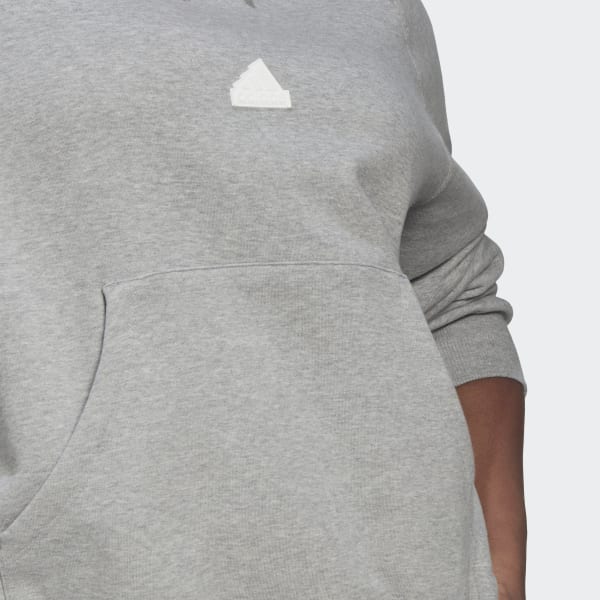 sedá Mikina Oversized Hooded (plus size) UG639