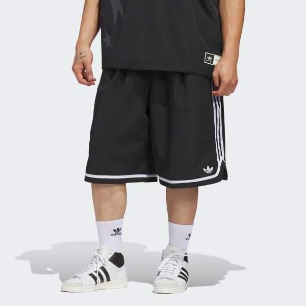 Negro Shorts Largos Originals Basketball