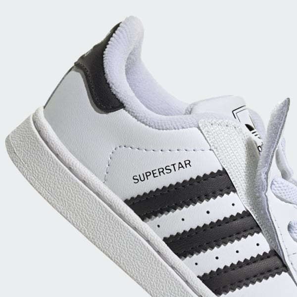 adidas Originals Superstar II Tênis Cadarço Elástico Infantil