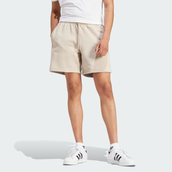 Beige Premium Essentials Shorts