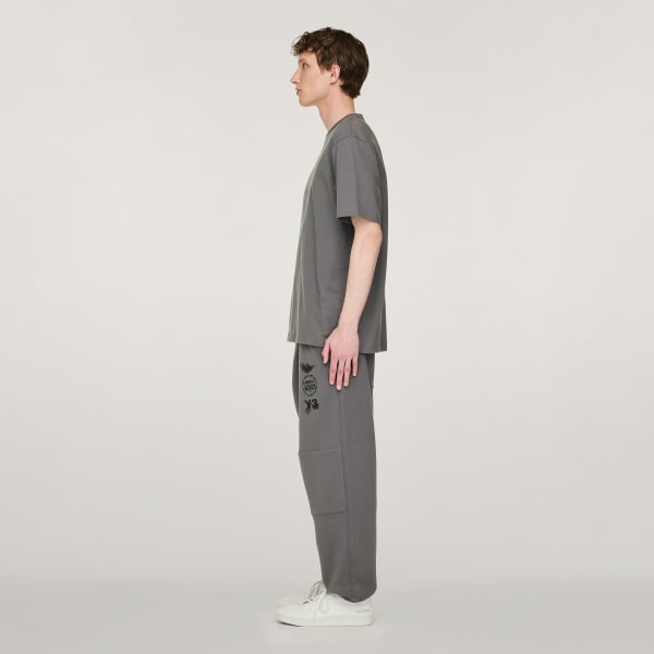 Gris T-shirt graphique manches courtes Y-3