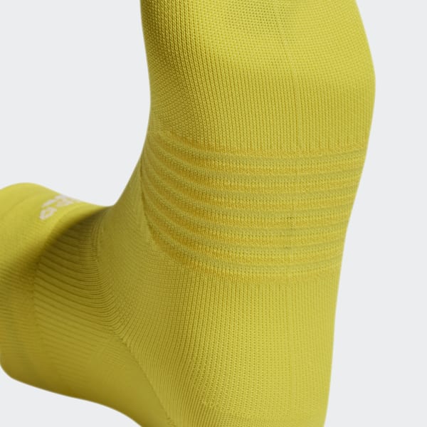 สีเหลือง ถุงเท้าวิ่งหุ้มข้อ Performance HO349