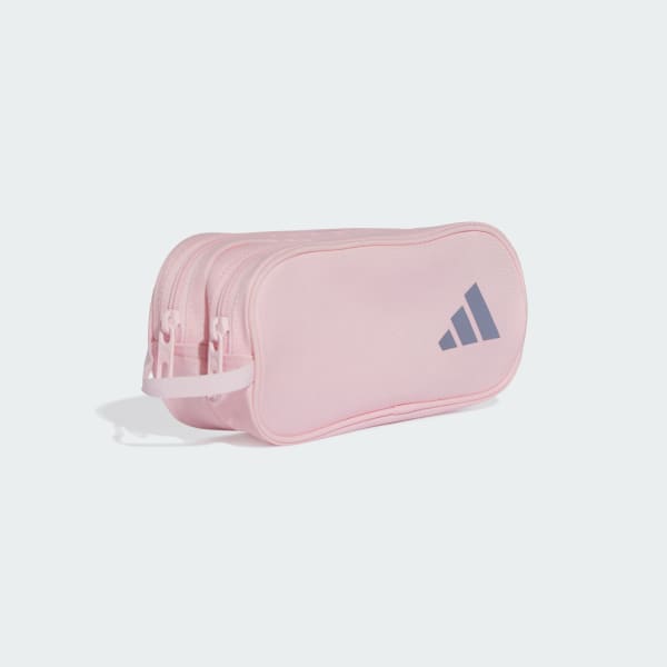 Rosado Estuche para Lápices Two Zipper