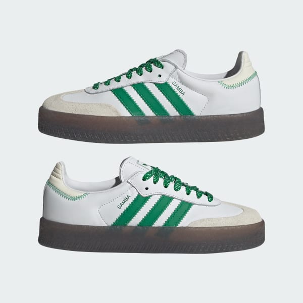 Adidas samba blanche discount