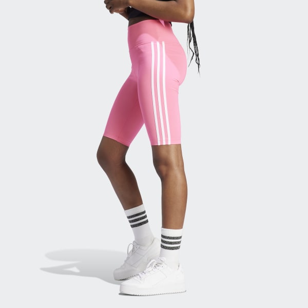 adidas Adicolor Classics High-Waisted Short Leggings - Pink | Women's  Lifestyle | adidas US