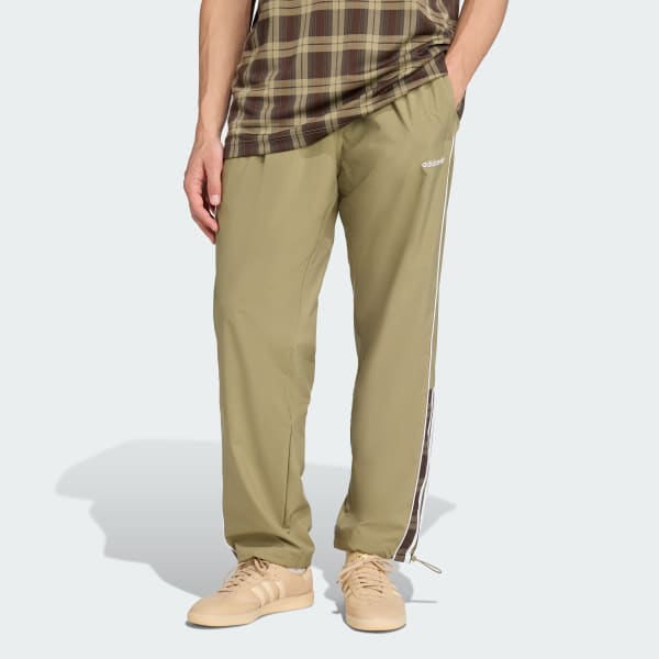 adidas Tartan Loose Track Pants Green adidas India