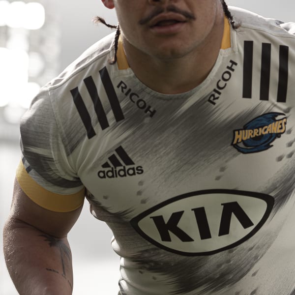 Bianco Maglia Replica Rugby Primeblue Alternate Hurricanes