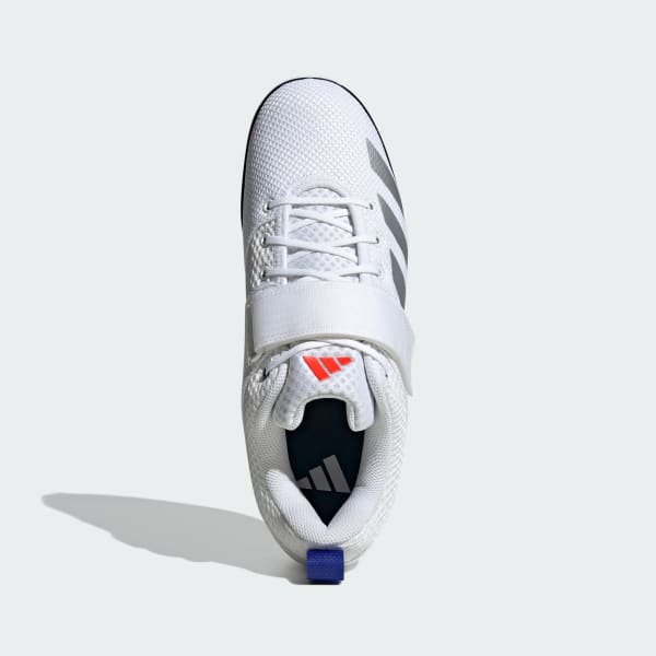 Blanc Chaussure d'haltérophilie Powerlift 5