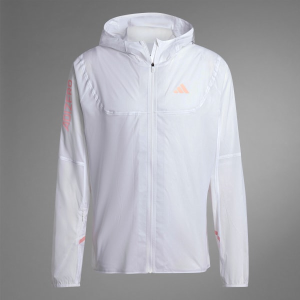 adidas Adizero Running Lightweight Jacket White adidas Singapore