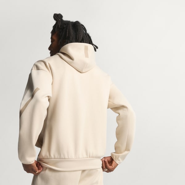 Beige Chaqueta Deportiva con Capucha Z.N.E.