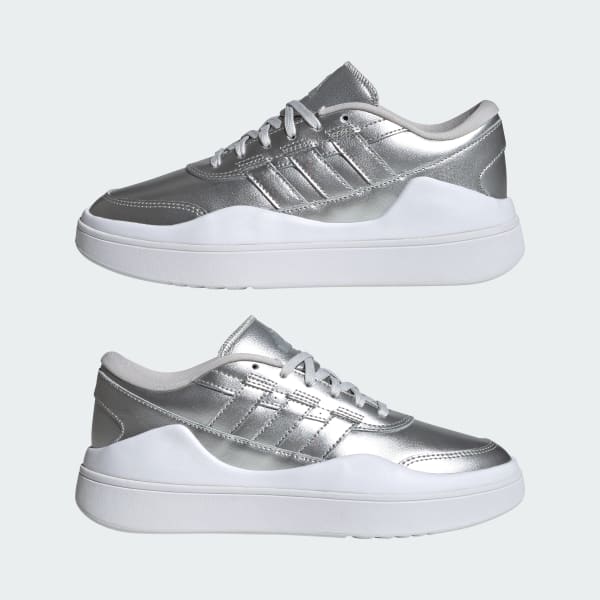 Zapatillas adidas plateadas mujer outlet