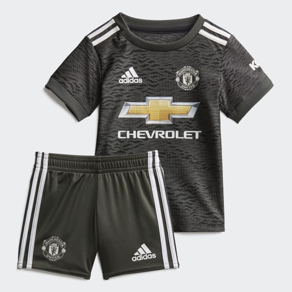 Divisa Baby Away Manchester United FC - Verde adidas | adidas Switzerland