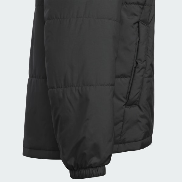 ブラック キッズ マストハブ スモールロゴ ルーズフィット 中わた入りライトジャケット