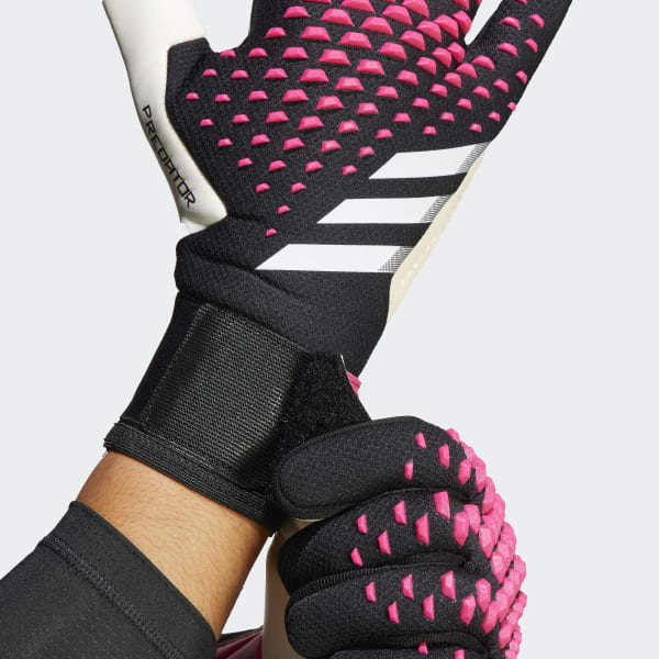 Schwarz Predator Competition Torwarthandschuhe