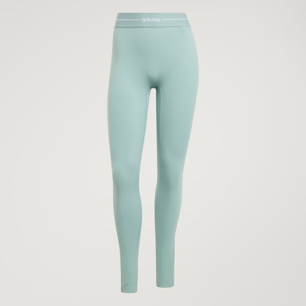 Verde Leggings de Comprimento Total Hyperglam