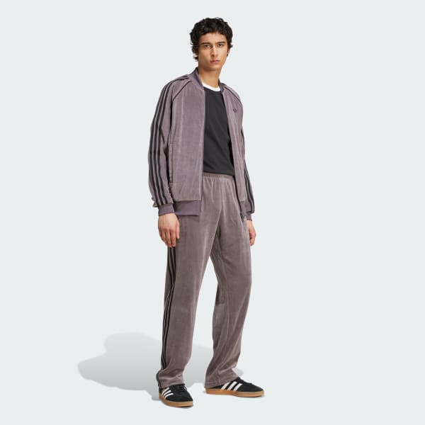 アディダスパンツ☆SST Adicolor Velour Track Pants☆選べる5色 adidas SST Adicolor Velour Track Pants - Green | Free