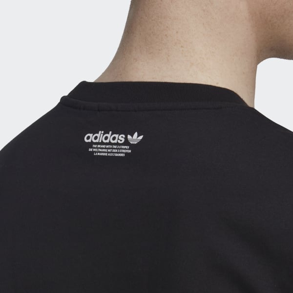Siyah Hyperreal Short Sleeve Tişört BW513