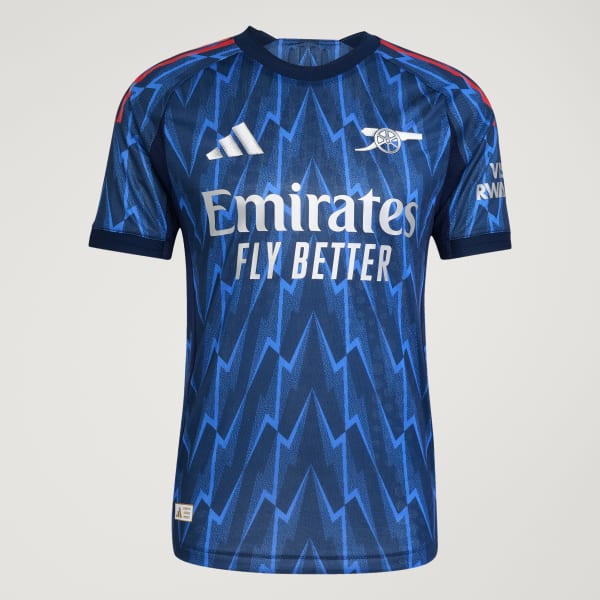 adidas Arsenal 25/26 Away Authentic Jersey - Blue | Free