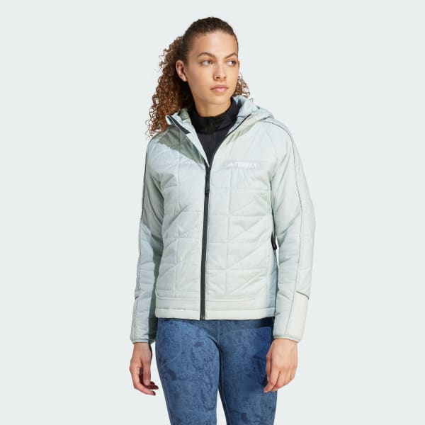 adidas Terrex Multi Insulated Hooded Jacket Grey adidas T rkiye