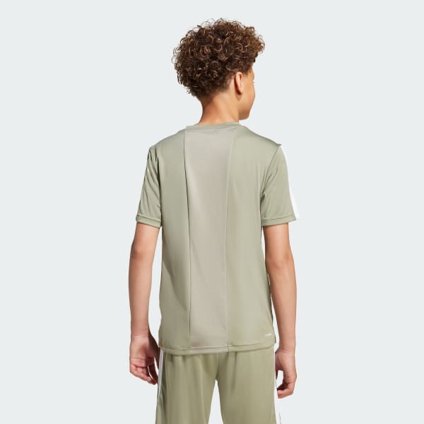 Verde Remera Train Essentials 3 Tiras Niños