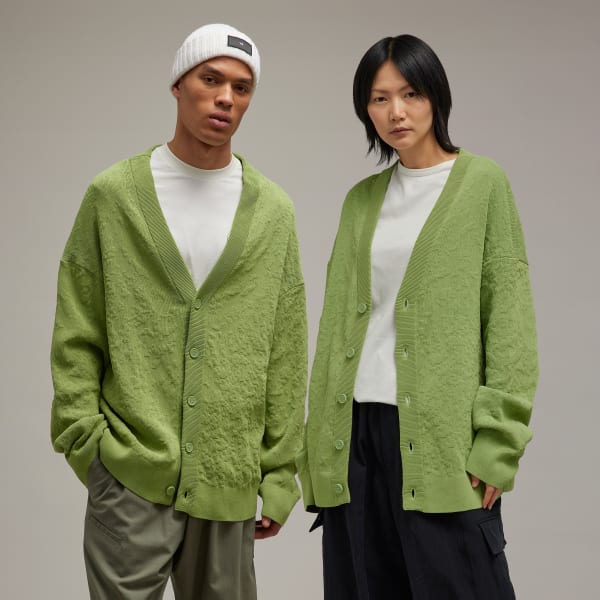 Green cardigans hotsell