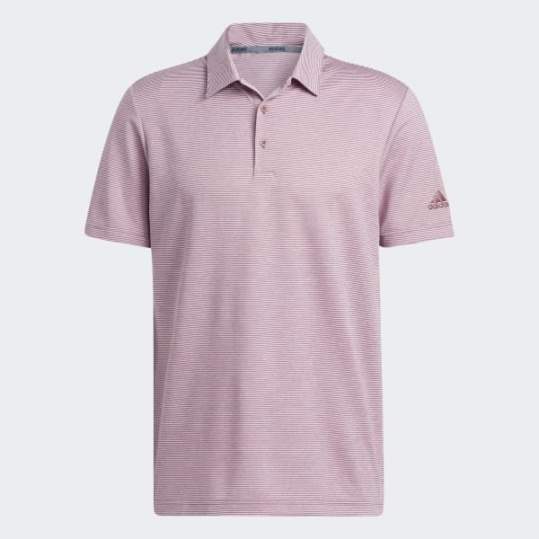 Burgundy Ottoman Stripe Polo Shirt K6766