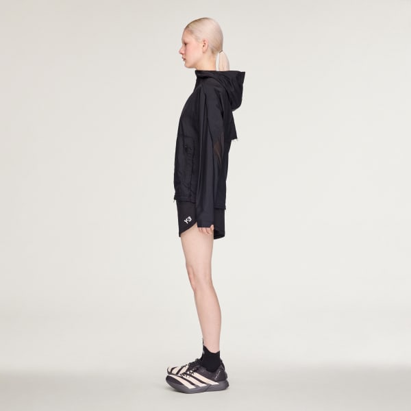 Black Y-3 RUNNING JACKET