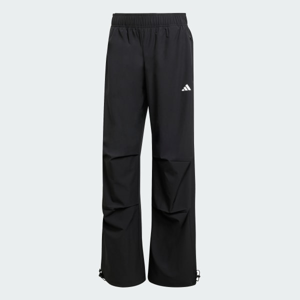 Negro Pantalón de Entrenamiento Workout Essentials Tejido