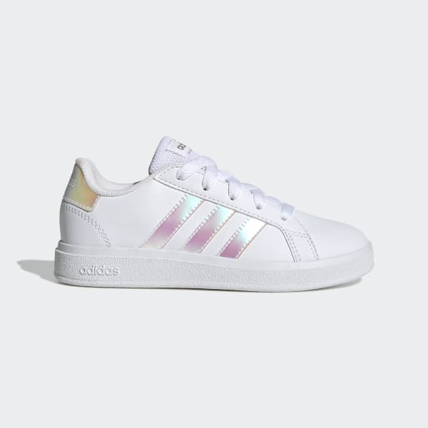 adidas Grand Court 2.0 Shoes - White | Kids' | adidas US