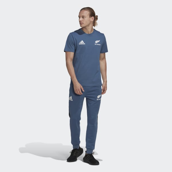 Blue All Blacks Rugby Cotton Tee IYP56
