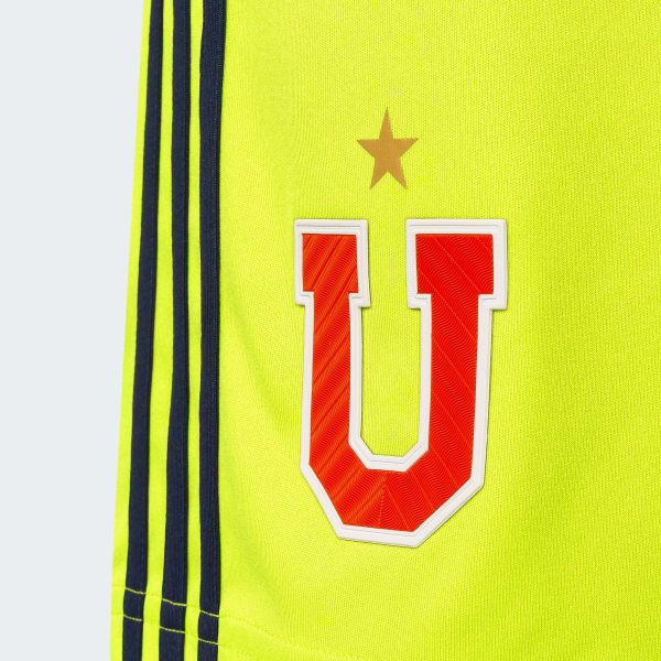 Amarillo Tercera Short Universidad de Chile