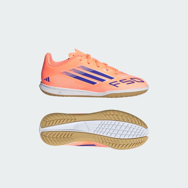 Orange Chaussure F50 Club Indoor enfants