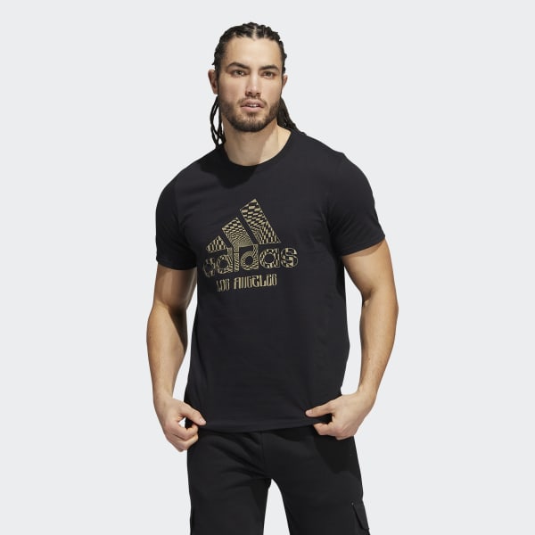 adidas Los Angeles Logo Short Sleeve Graphic Tee - Black, Men's Lifestyle