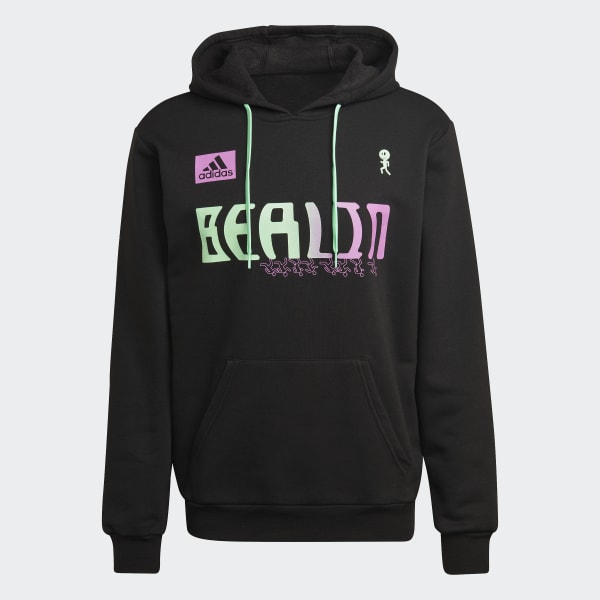 Szary Berlin Graphic Hoodie RM202
