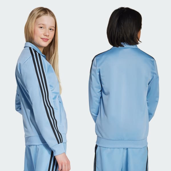 Blauw Adicolor Firebird Sportjack