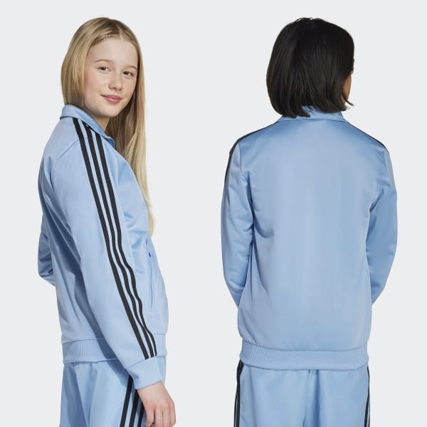 adidas Adicolor Firebird Top - Blue | Free Shipping with