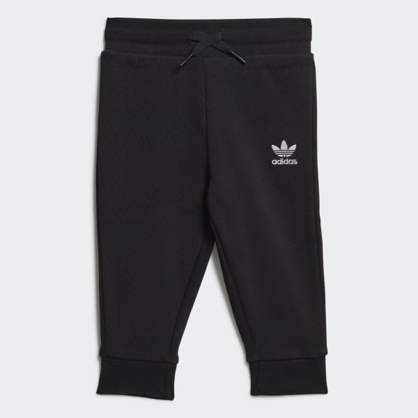 Svart Adicolor Hoodie Set
