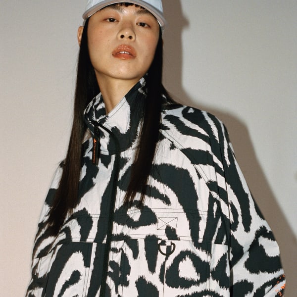 adidas by Stella McCartney ウーブンプリント トラックトップ