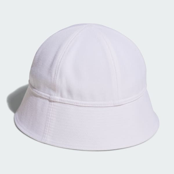 White UPF50+ 버킷 햇