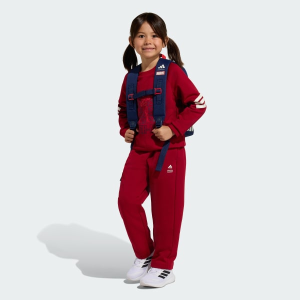 Bordo ADIDAS MARVEL SPIDER-MAN JOGGER EŞOFMAN TAKIMI