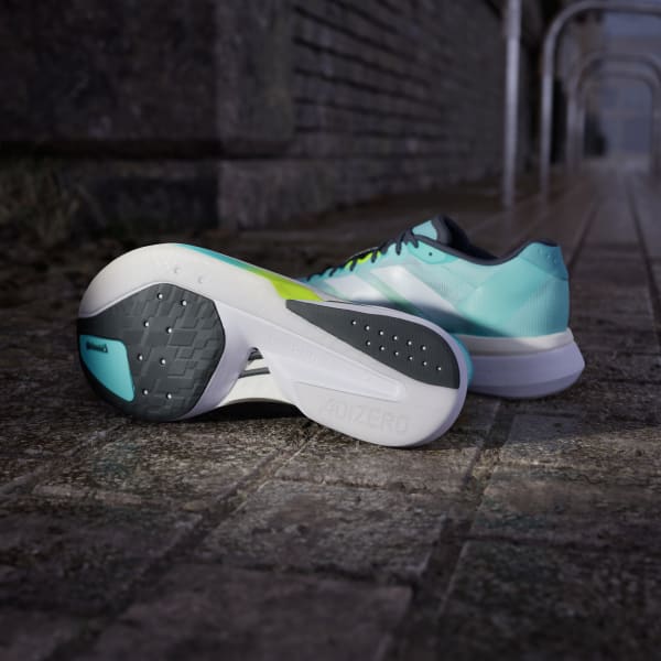 Turquoise Adizero Boston 13 Shoes