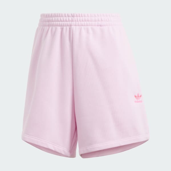 adidas Adicolor Women\'s | adidas French - Essentials Shorts Pink Lifestyle US | Terry
