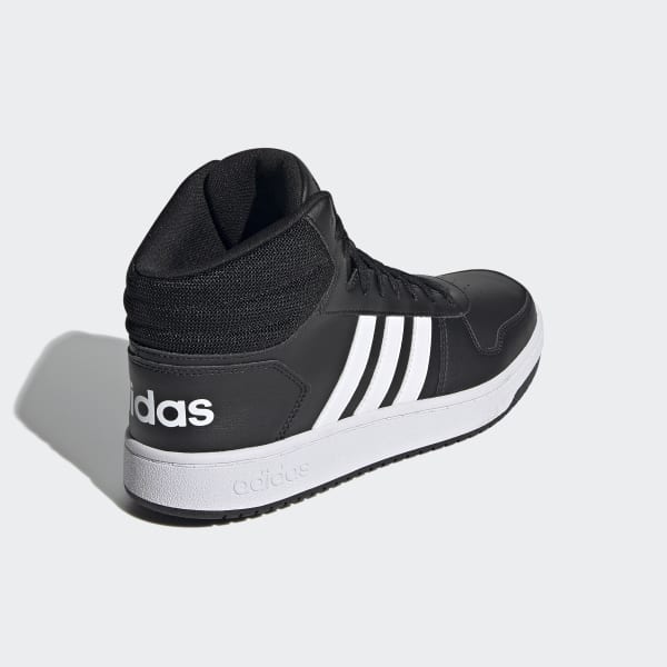 Voorlopige naam Altijd verdwijnen adidas Hoops 2.0 Mid Shoes - Black | FY8618 | adidas US