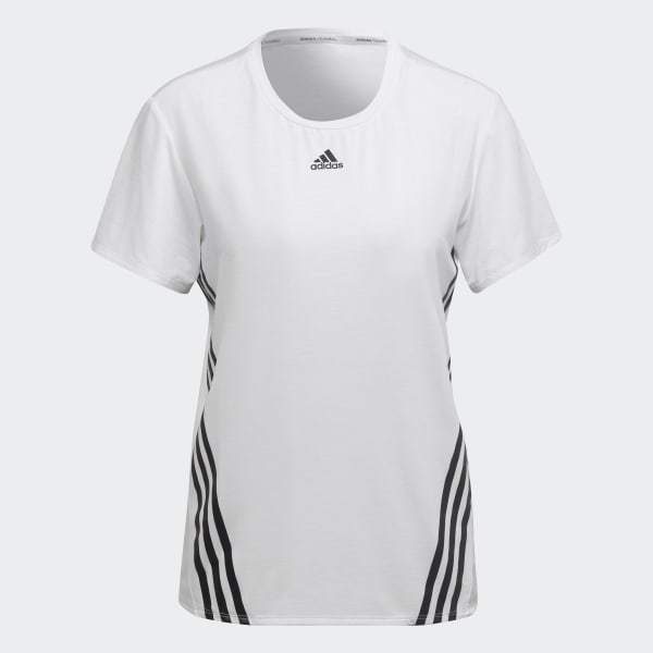 Blanc T-shirt TRAINICONS 3-Stripes