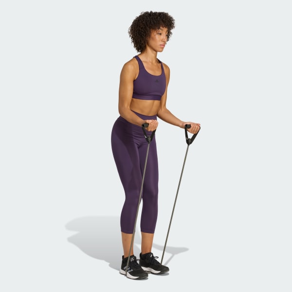 Violeta Top Deportivo TLRDREACT Training Soporte Alto